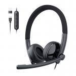 Casti audio cu microfon EMEET GeniusCall HS50, ENC, Bluetooth 5.3, 200mAh, Autonomie 8h, IPX4, USB-C / USB-A, Negru 4 - lerato.ro