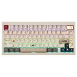 Tastatura mecanica Epomaker TH80 Pro V2, Wireless, Bluetooth, USB-C, Switch-uri Wisteria Linear, Bej 7 - lerato.ro