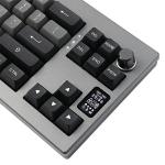 Tastatura mecanica Epomaker Shadow-X, Wireless, USB-C, Switch-uri Flamingo, Negru/ Argintiu 6 - lerato.ro