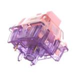 Tastatura mecanica Epomaker Shadow-X, Wireless, USB-C, Switch-uri Flamingo, Negru/ Argintiu 8 - lerato.ro