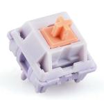 Tastatura mecanica Epomaker RT100, Wireless, Bluetooth, USB-C, Switch-uri Liniar Wisteria, Bej 8 - lerato.ro