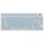 Tastatura mecanica Epomaker HE75 V2, Wireless, Bluetooth, USB-C, Switch-uri Creamy Jade HE, Alb 2 - lerato.ro