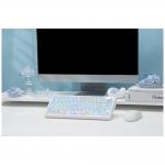 Tastatura mecanica Epomaker HE75 V2, Wireless, Bluetooth, USB-C, Switch-uri Creamy Jade HE, Alb 12 - lerato.ro