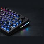 Tastatura mecanica Epomaker HE75 V2, Wireless, Bluetooth, USB-C, Switch-uri Creamy Jade HE, Negru 13 - lerato.ro
