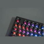 Tastatura mecanica Epomaker HE108, Wireless, Bluetooth, USB-C, Switch-uri Creamy Jade HE, Negru 12 - lerato.ro