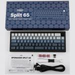 Tastatura mecanica Epomaker Split 65, Wireless, Bluetooth, USB-C, Switch-uri Linear Switch V1, Negru 28 - lerato.ro