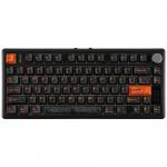 Tastatura mecanica Epomaker TH80 V2, Wireless, Bluetooth, USB-C, Switch-uri Creamy Jade, Negru 2 - lerato.ro