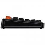 Tastatura mecanica Epomaker TH80 V2, Wireless, Bluetooth, USB-C, Switch-uri Creamy Jade, Negru 12 - lerato.ro