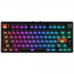 Tastatura mecanica Epomaker TH80 V2, Wireless, Bluetooth, USB-C, Switch-uri Creamy Jade, Negru 4 - lerato.ro