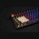 Tastatura mecanica Epomaker TH80 V2, Wireless, Bluetooth, USB-C, Switch-uri Creamy Jade, Negru 32 - lerato.ro