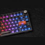 Tastatura mecanica Epomaker TH80 V2, Wireless, Bluetooth, USB-C, Switch-uri Creamy Jade, Negru 35 - lerato.ro