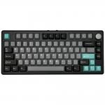 Tastatura mecanica Epomaker TH80 V2 Pro, Wireless, Bluetooth, USB-C, Switch-uri Creamy Jade, Negru 2 - lerato.ro