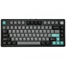 Tastatura mecanica Epomaker TH80 V2 Pro, Wireless, Bluetooth, USB-C, Switch-uri Creamy Jade, Negru