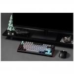 Tastatura mecanica Epomaker TH80 V2 Pro, Wireless, Bluetooth, USB-C, Switch-uri Creamy Jade, Negru 17 - lerato.ro