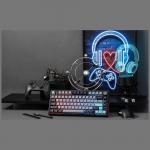Tastatura mecanica Epomaker TH80 V2 Pro, Wireless, Bluetooth, USB-C, Switch-uri Creamy Jade, Negru 21 - lerato.ro