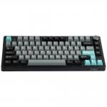Tastatura mecanica Epomaker TH80 V2 Pro, Wireless, Bluetooth, USB-C, Switch-uri Creamy Jade, Negru 4 - lerato.ro