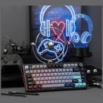 Tastatura mecanica Epomaker TH80 V2 Pro, Wireless, Bluetooth, USB-C, Switch-uri Creamy Jade, Negru 23 - lerato.ro