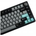 Tastatura mecanica Epomaker TH80 V2 Pro, Wireless, Bluetooth, USB-C, Switch-uri Creamy Jade, Negru 7 - lerato.ro