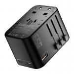 Incarcator retea special pentru calatorii, Essager, ECT65-LT01-Z, 1xUSB-A, 2xUSB-C, 65W, Negru 4 - lerato.ro