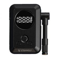 Accesorii auto, Compresor auto portabil Etenwolf S0, 11.03 BAR, 150 PSI, Capacitate 15 L/min, 2400mAh, Negru, lerato.ro
