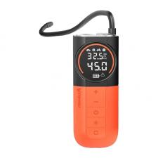 Accesorii auto, Compresor auto portabil Etenwolf S1, 11.03 BAR, 160 PSI, Capacitate 20 L/min, 5200mAh, Portocaliu, lerato.ro