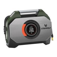 Accesorii auto, Compresor auto portabil Etenwolf S7, 11.03 BAR, 160 PSI, Capacitate 54 L/min, 38400mAh, USB-C, Multicolor, lerato.ro