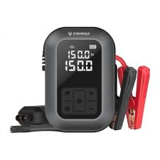 Accesorii auto, Compresor auto portabil Etenwolf X5 Pro, 11.03 BAR, 160 PSI, Capacitate 22 L/min, 6000mAh, Gri, lerato.ro