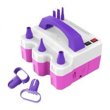 Pompa electrica portabila pentru baloane Etenwolf P400, 600W, Debit maxim 852 l/min, 2600mAh, Alb