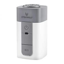 Pompa electrica portabila Etenwolf AIR 2, Functie de dezumflare, Presiune 0.65 PSI, Debit maxim 360 l/min, 2600mAh, USB-C, Alb