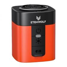 Pompa electrica portabila Etenwolf AIR 3, Functie de dezumflare, Presiune 0.65 PSI, Debit maxim 360 l/min, 2600mAh, USB-C, Portocaliu