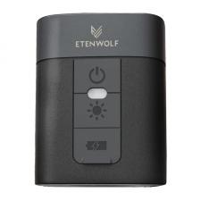 Pompa electrica portabila Etenwolf AIR 3, Functie de dezumflare, Presiune 0.65 PSI, Debit maxim 360 l/min, 2600mAh, USB-C, Negru