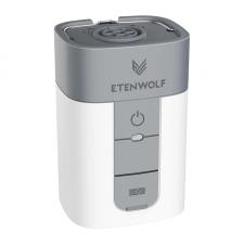 Pompa electrica portabila Etenwolf AIR 5, Functie de dezumflare, Presiune 0.65 PSI, Debit maxim 720 l/min, 5200mAh, USB-C, Alb