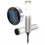Lampa solara de gradina FDTwelve Outdoor Solar Lamp, IP44, 1000 mAh, Silver 10 - lerato.ro