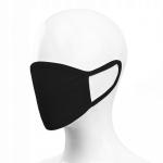 Masca de protectie reutilizabila FDTwelve A1, Bumbac, 2 straturi, Negru