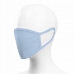 Masca de protectie reutilizabila FDTwelve A1, Bumbac, 2 straturi, Albastru 4 - lerato.ro
