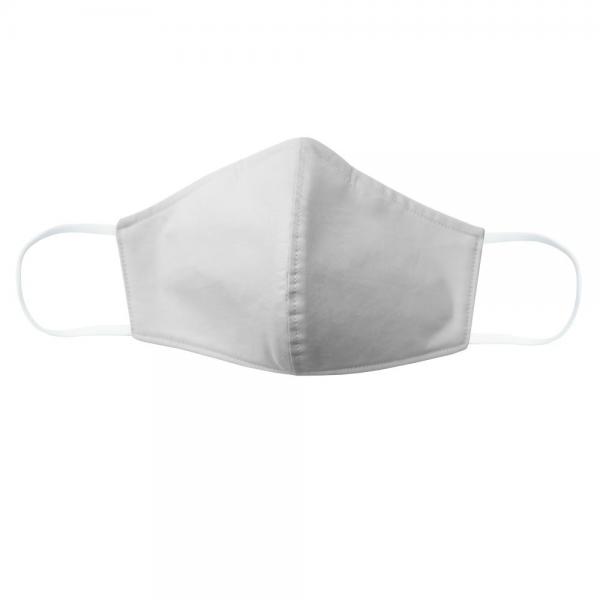 Masca de protectie reutilizabila FDTwelve B1, Bumbac, 3 straturi, Gri 1 - lerato.ro