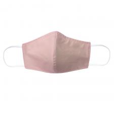Masca de protectie reutilizabila FDTwelve B1, Bumbac, 3 straturi, Roz