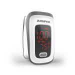 Pulsoximetru portabil JUMPER JPD-500E pentru masurarea si citirea pulsului PR, saturatiei de oxigen din sange SP02, Alb 3 - lerato.ro