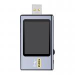 Tester USB FNIRSI FNB58, USB-C / USB-A, / Micro USB, Afisaj LCD, Compatibil Bluetooth, Silver 2 - lerato.ro