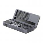Pistol de lipit prin incalzire FNIRSI HS-02A, 100W, Temperatura reglabila 100-450°C, Accesorii incluse, Capete de lipire compatibile I/JS/K/KU/B/C2, Gri 5 - lerato.ro