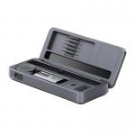 Pistol de lipit prin incalzire FNIRSI HS-02B, 100W, Temperatura reglabila 100-450°C, Accesorii incluse, Varfuri I / IS / K, Gri 5 - lerato.ro