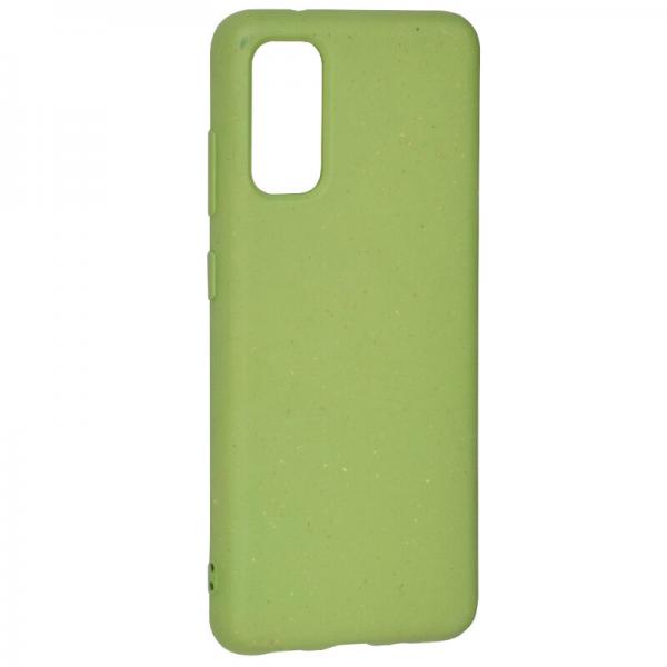 Carcasa biodegradabila Forcell Bio compatibila cu Samsung Galaxy S20 Green 1 - lerato.ro