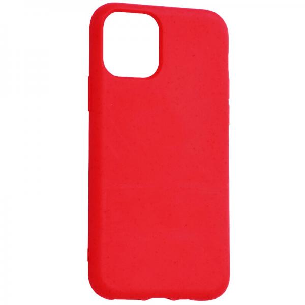Carcasa biodegradabila Forcell Bio iPhone 11 Pro Red 1 - lerato.ro