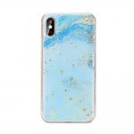 Carcasa Forcell Marble Samsung Galaxy S8 Blue 2 - lerato.ro
