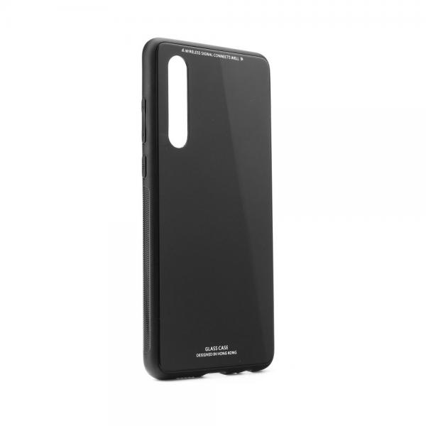 Carcasa Forcell Glass Huawei P30 Black 1 - lerato.ro
