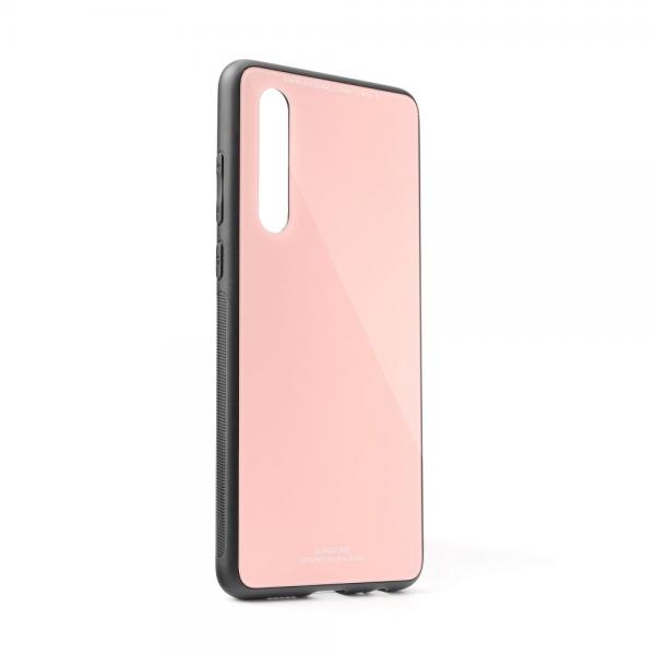 Carcasa Forcell Glass Huawei P30 Pink 1 - lerato.ro