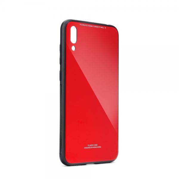 Carcasa Forcell Glass Huawei Y7 (2019) Red 1 - lerato.ro