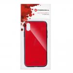 Carcasa Forcell Glass iPhone XS Max Red
