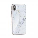 Carcasa Forcell Marble iPhone X/Xs White