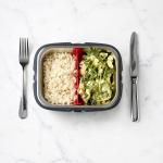 Caserola alimentara smart Faitron HeatsBox Pro, Incalzire alimente, Putere 100W, Capacitate 925ml, Greutate 800g, 220 × 179 × 73 mm, Incarcare priza, Gri 9 - lerato.ro